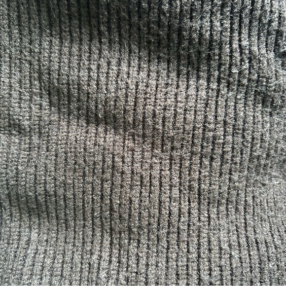 Black Ribbed Sweater - Picture 3 of 3